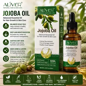 ALIVER Cold-Pressed Jojoba Oil 60ml