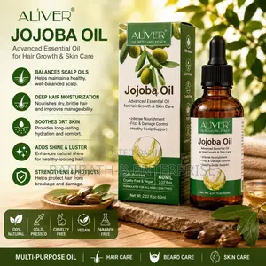 Original ALIVER Jojoba Oil – Suitable for All Hair Types