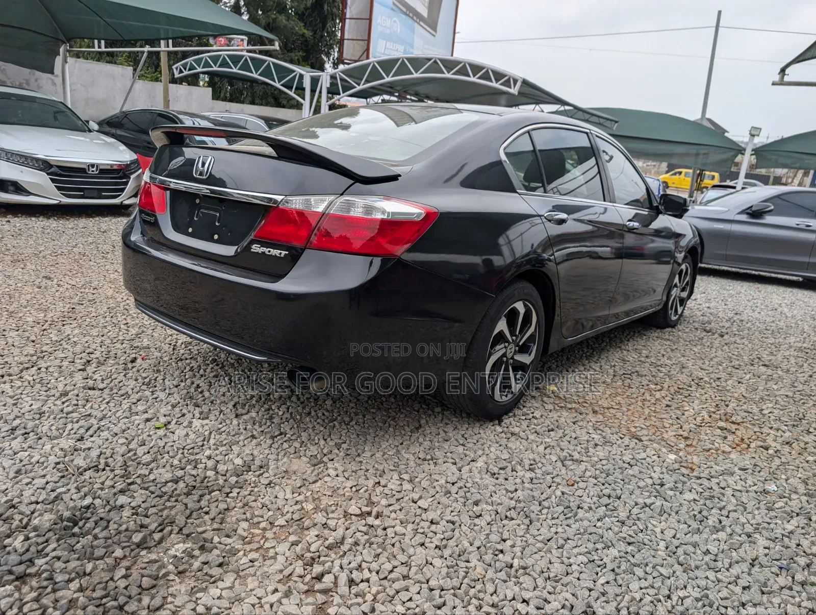 Honda Accord Sport 4dr Sedan (2.4L 4cyl CVT) 2014 Black