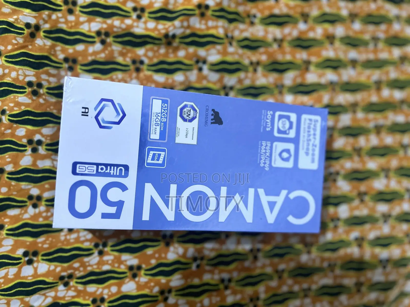 New Tecno Camon 50 Ultra 512 GB Black