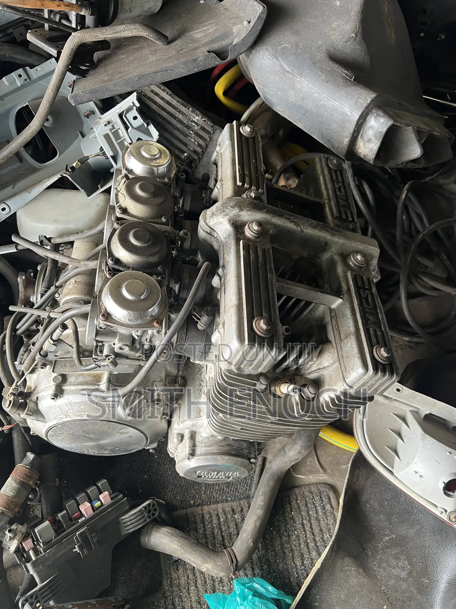 Yamaha 4 Cylinder Straight Engine