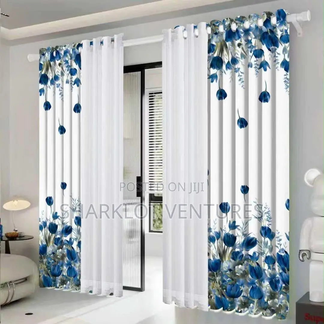 Voile Sunblock 4pcs Curtains