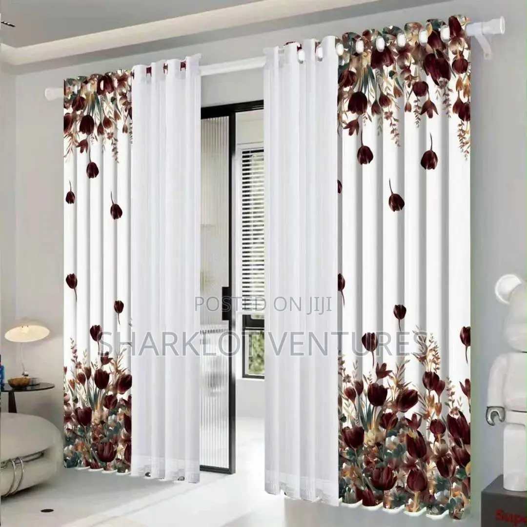 Voile Sunblock 4pcs Curtains