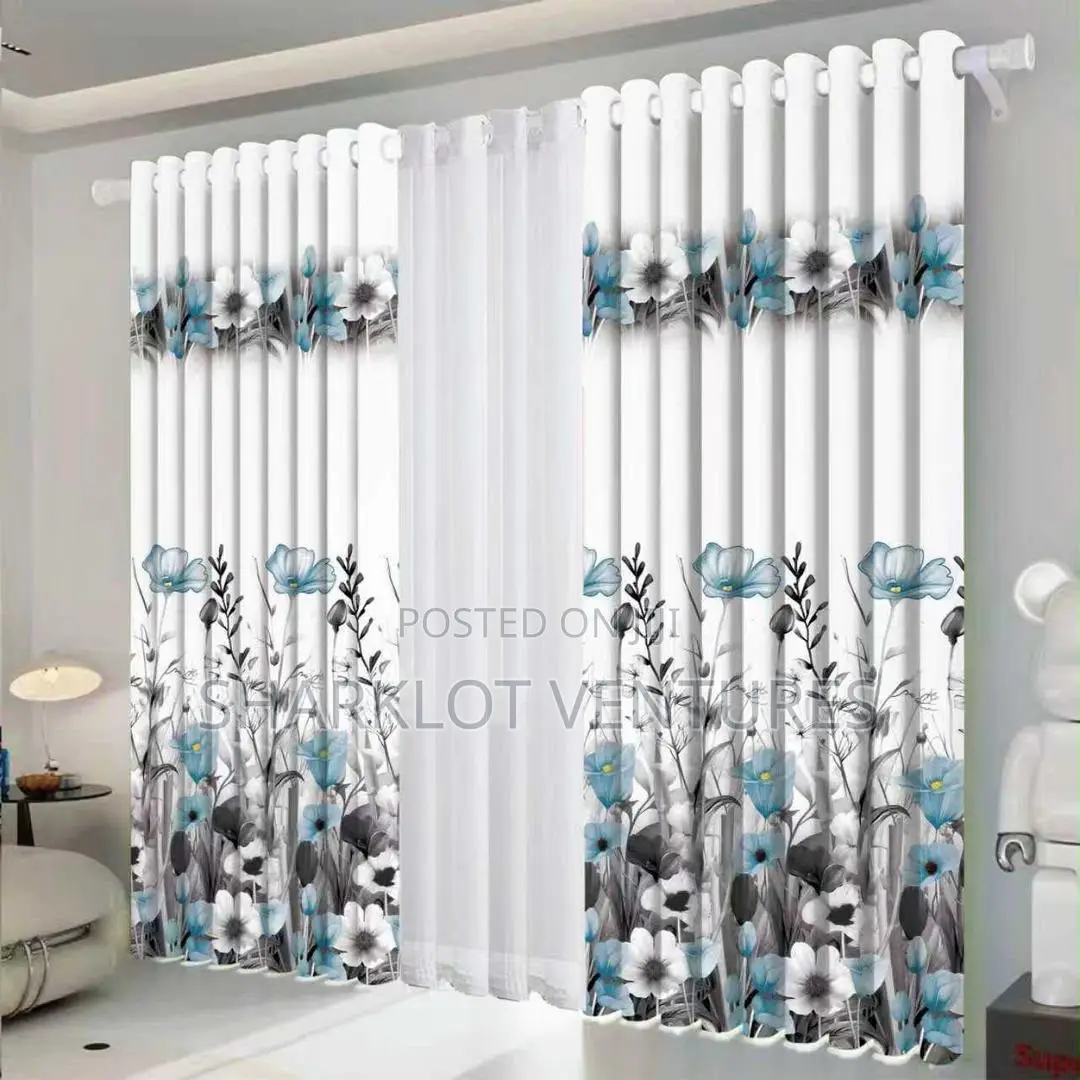 Voile Sunblock 4pcs Curtains