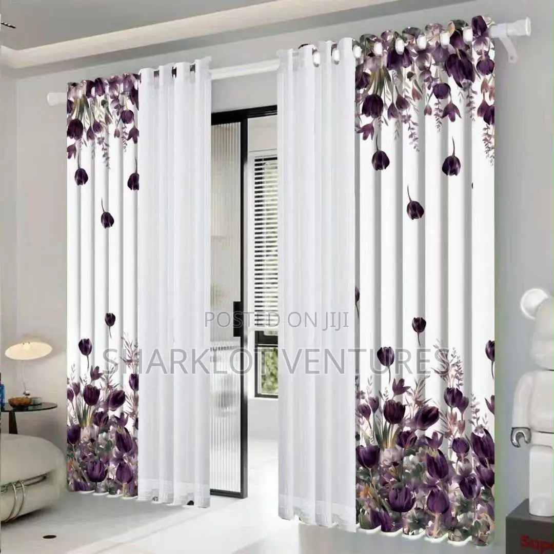 Voile Sunblock 4pcs Curtains