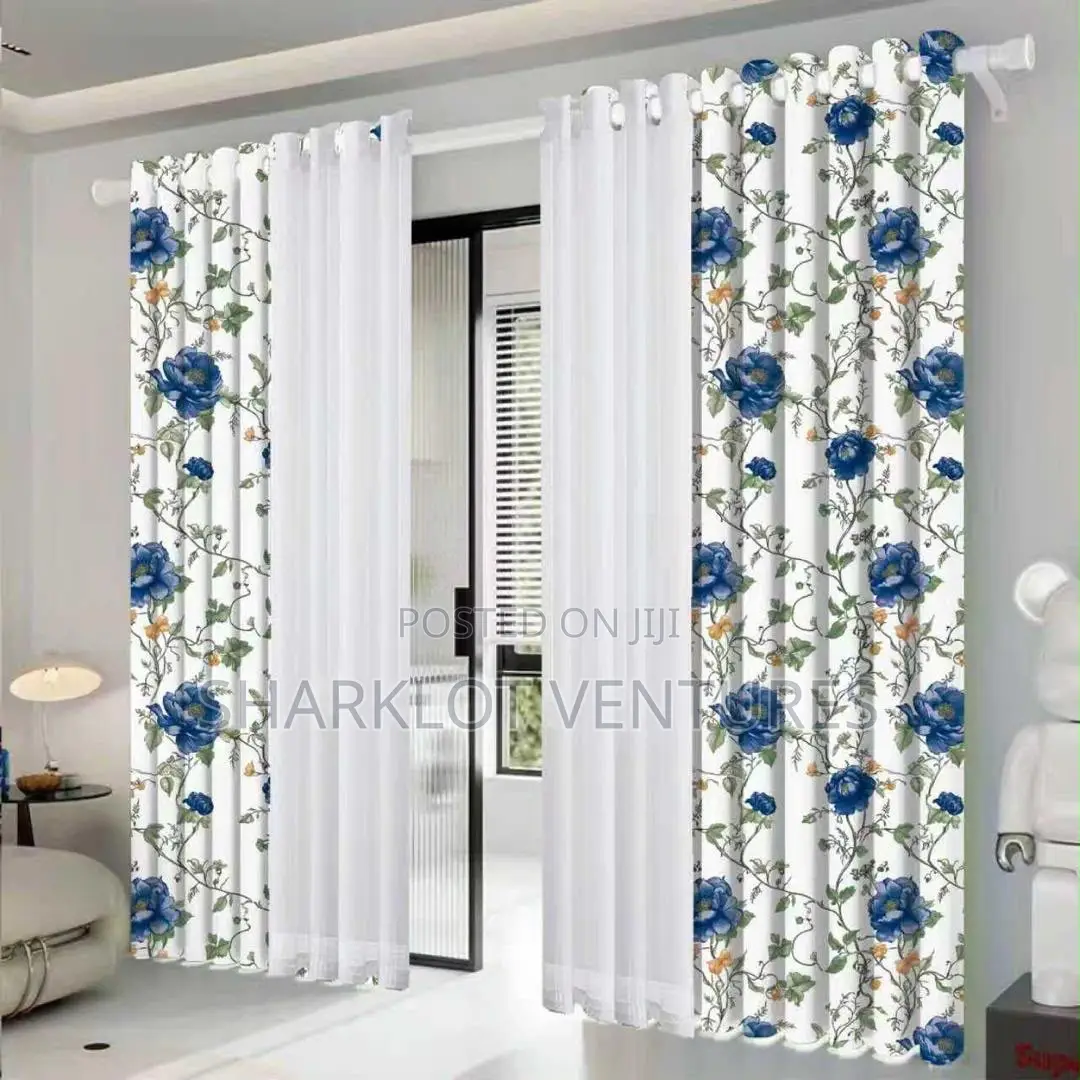 Voile Sunblock 4pcs Curtains