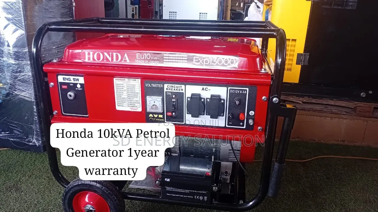 Honda 10kVA Petrol Generator – Stable Power Supply