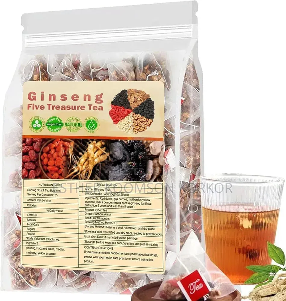 Ginseng, Five Treasure Tea