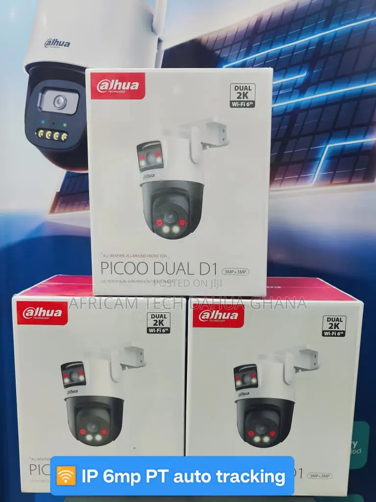 Dahua 3+3MP Outdoor Wi-Fi Dual-Lens Pan Tilt Camera
