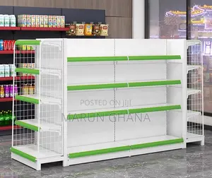 Heavy Duty Metal Supermarket Shelves Retail Store Display Racks