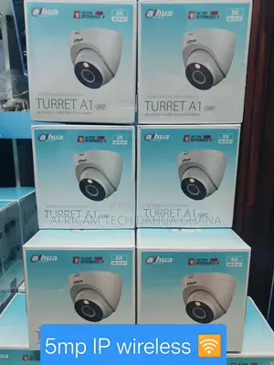 Dahua Wireless 5MP Fixed-Focal Wi-Fi Turret Network Camera