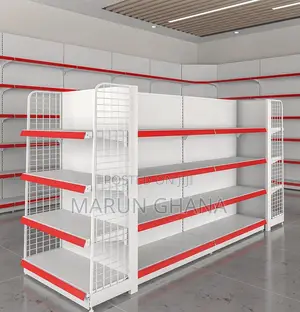 Heavy Duty Steel Supermarket Shelves Retail Store Display Racks