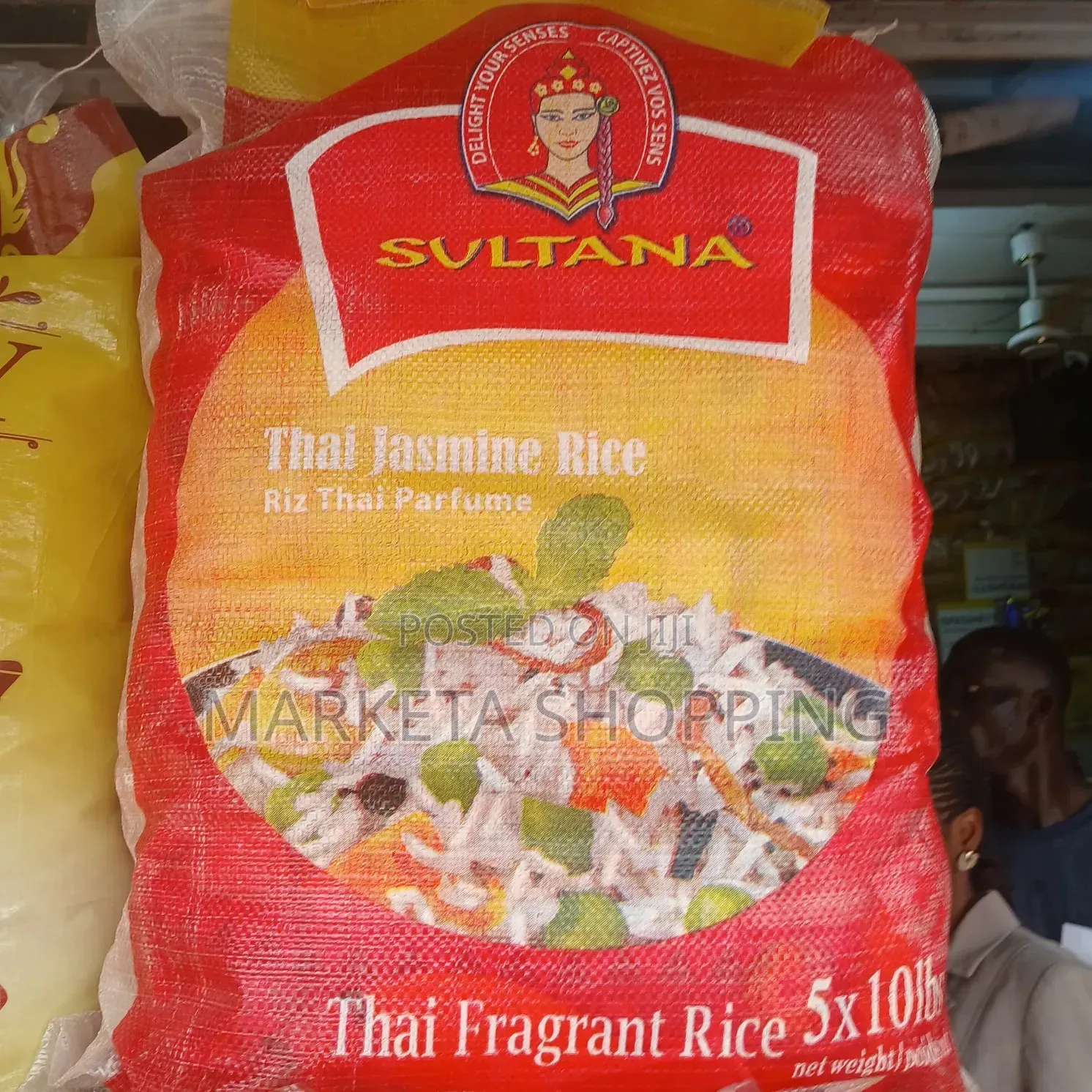Sultana Thai Jasmine Rice 4.5kgx5