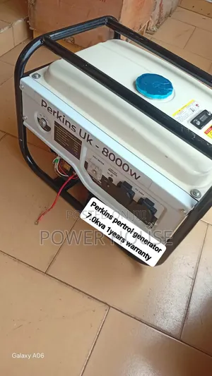 Brand New Perkins UK 8kW Generator – Smooth Fuel Efficient