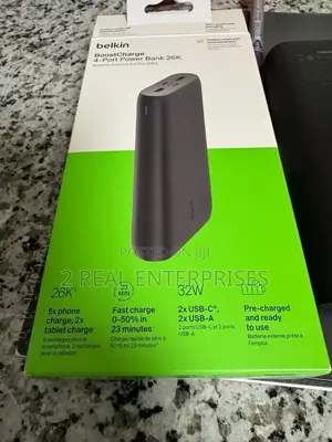 Belkin BoostCharge 4-Port Power Bank 26,000mah