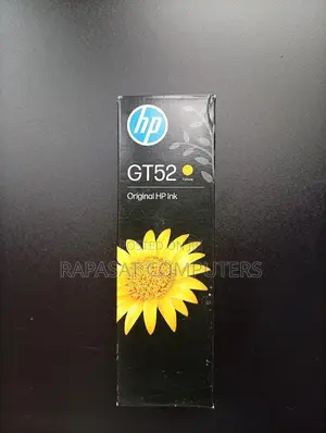 HP Gt52 Yellow Ink Bottle