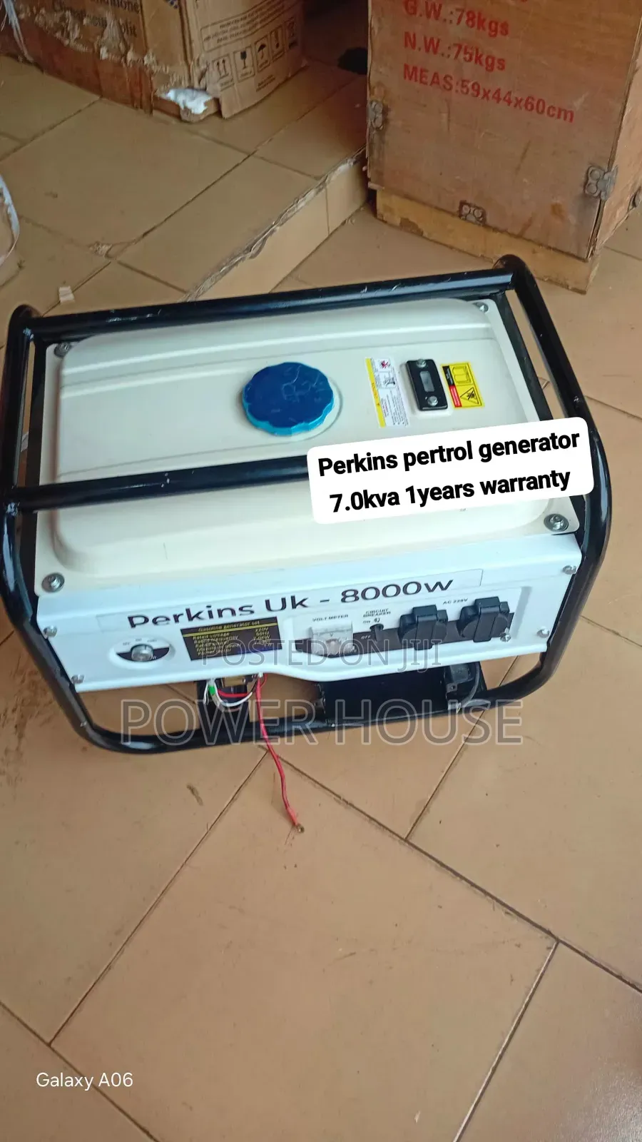 Perkins UK Petrol Generator – Powerful Backup Power Solution