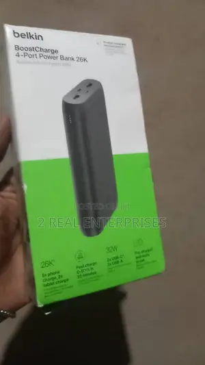 Belkin BoostCharge 4-Port Power Bank 26,000mah