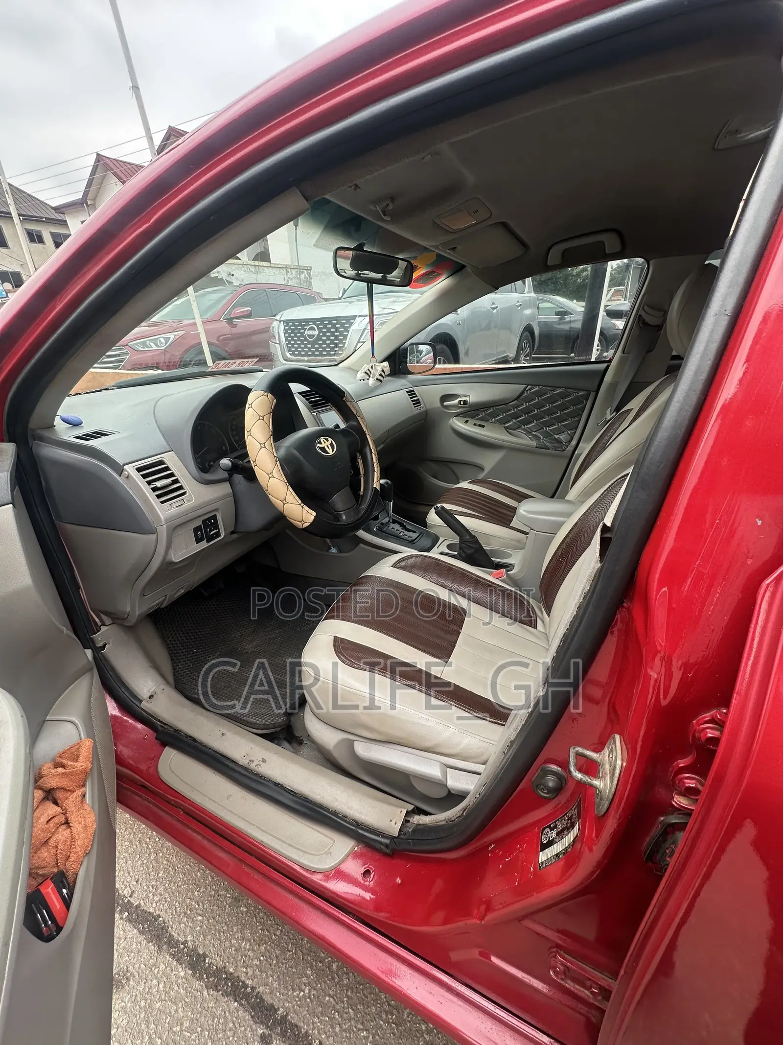 Toyota Corolla L 4dr Sedan (1.8L 4cyl 4A) 2015 Red