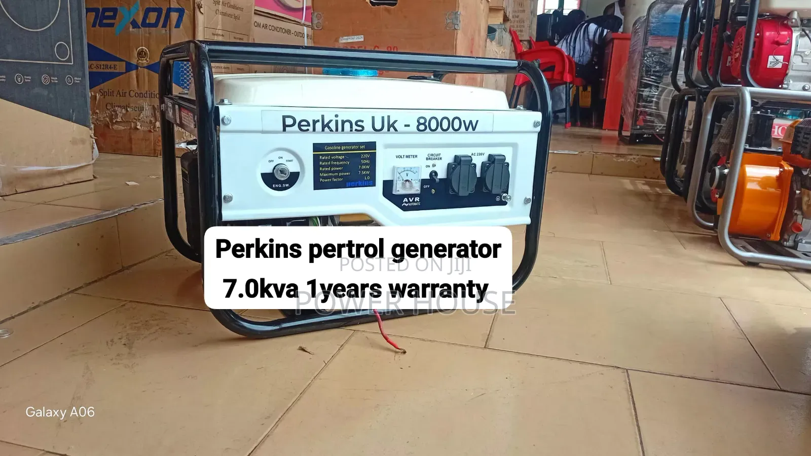 Perkins UK Generator – High Power, Low Noise Operation