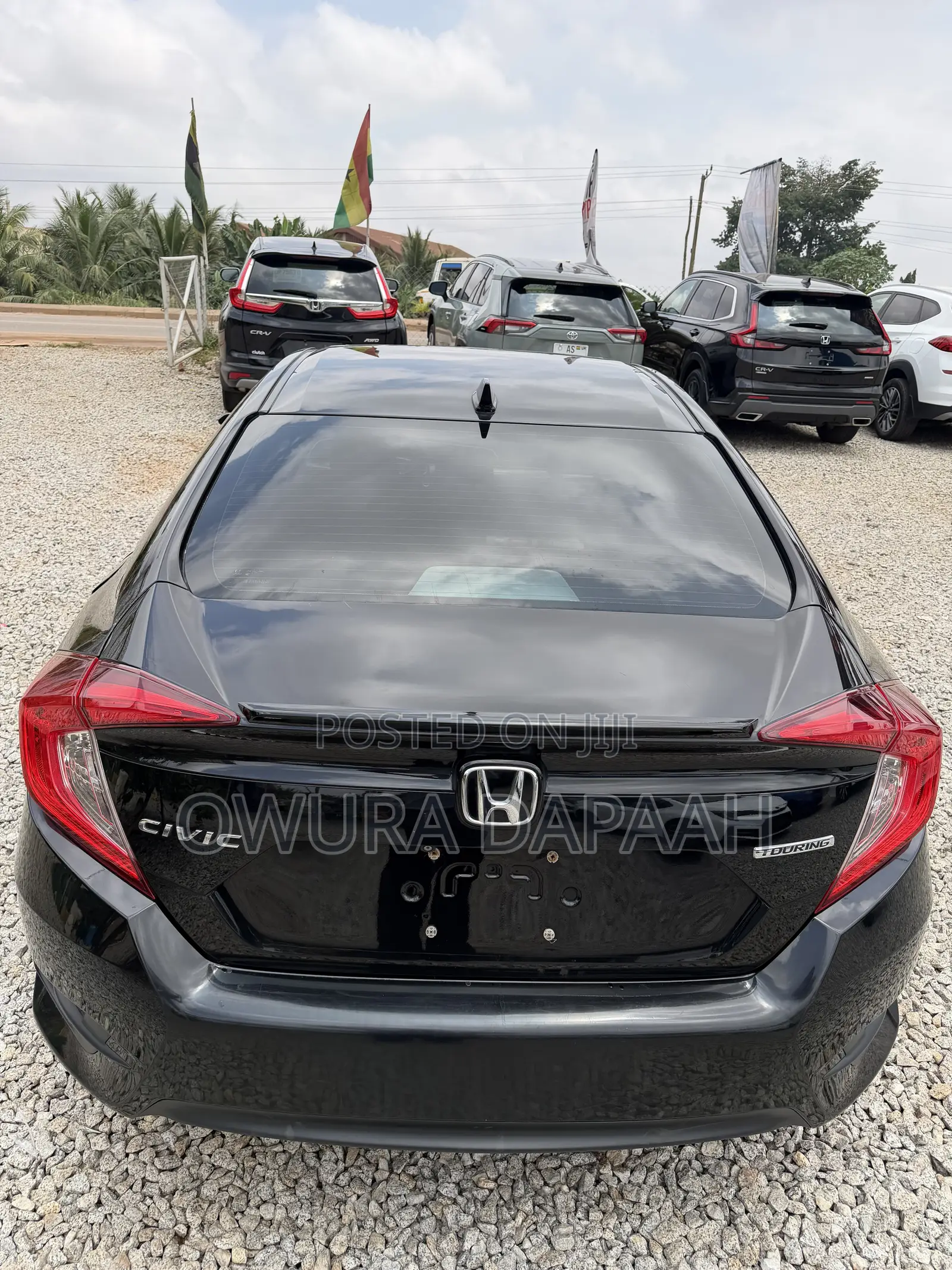 Honda Civic Touring 4dr Sedan (1.5L 4cyl) 2017 Black