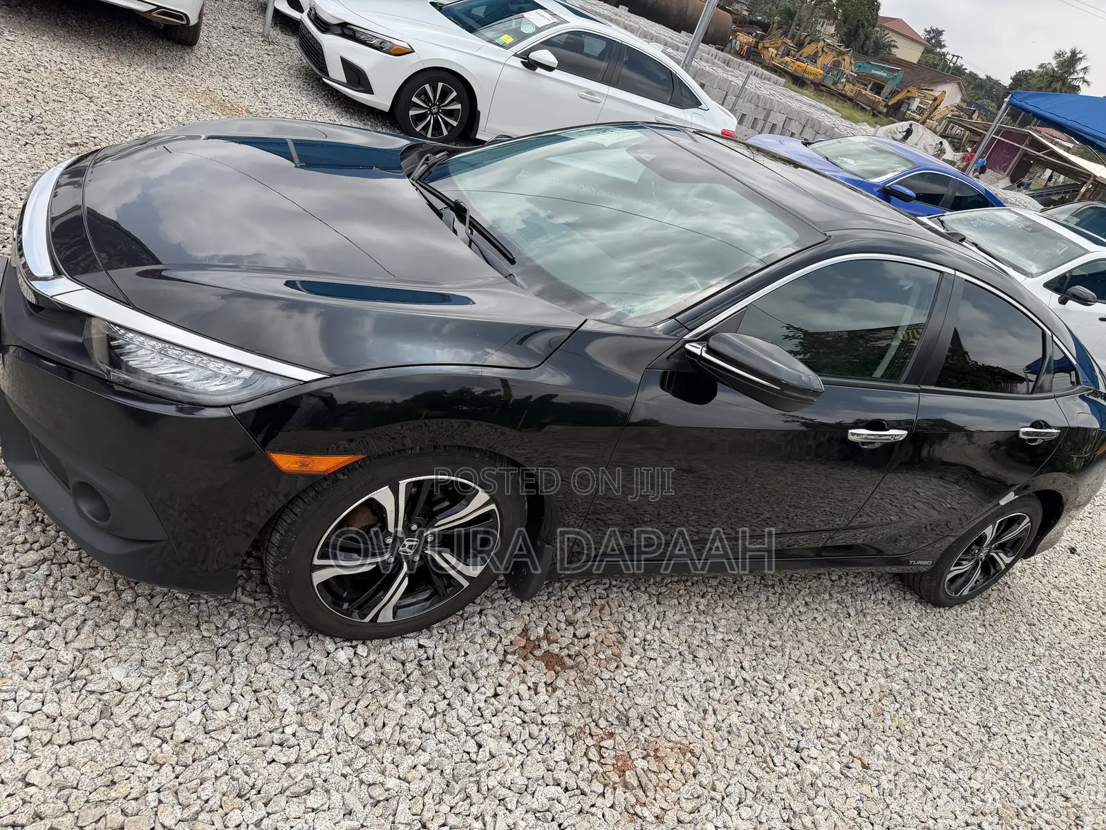 Honda Civic Touring 4dr Sedan (1.5L 4cyl) 2017 Black