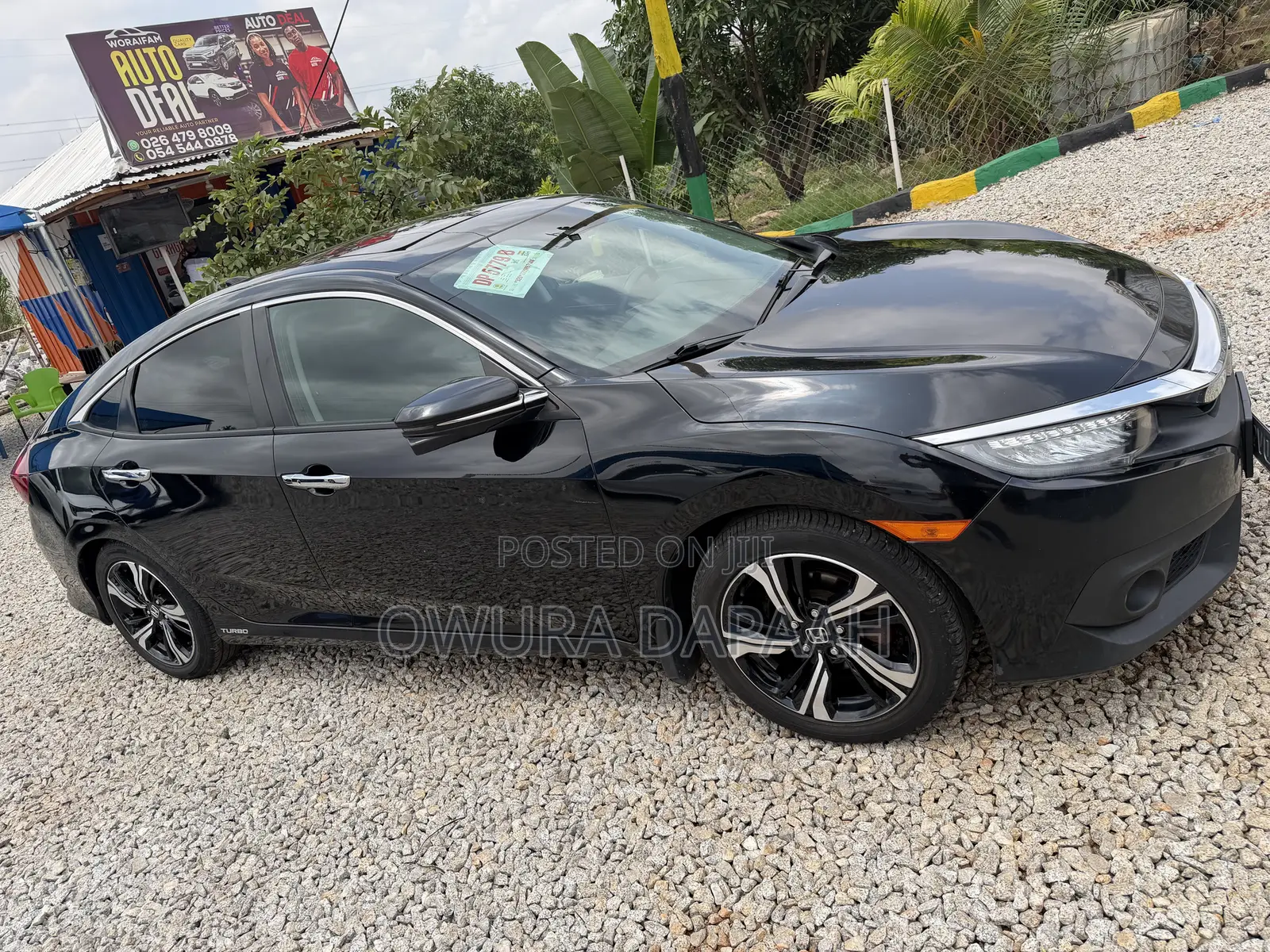 Honda Civic Touring 4dr Sedan (1.5L 4cyl) 2017 Black