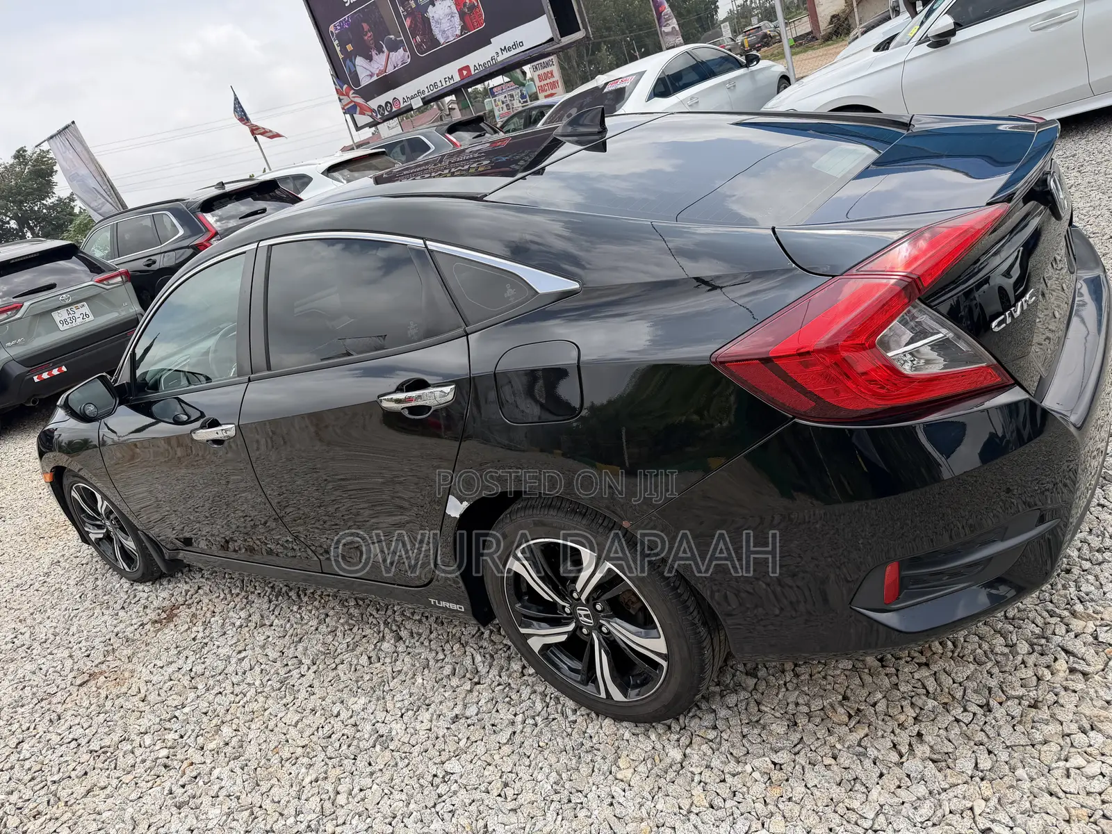Honda Civic Touring 4dr Sedan (1.5L 4cyl) 2017 Black