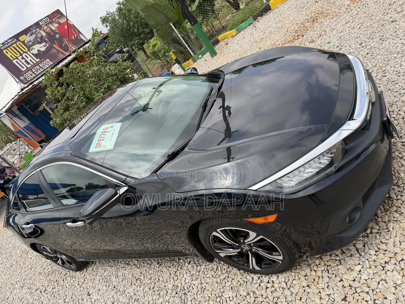 Honda Civic Touring 4dr Sedan (1.5L 4cyl) 2017 Black