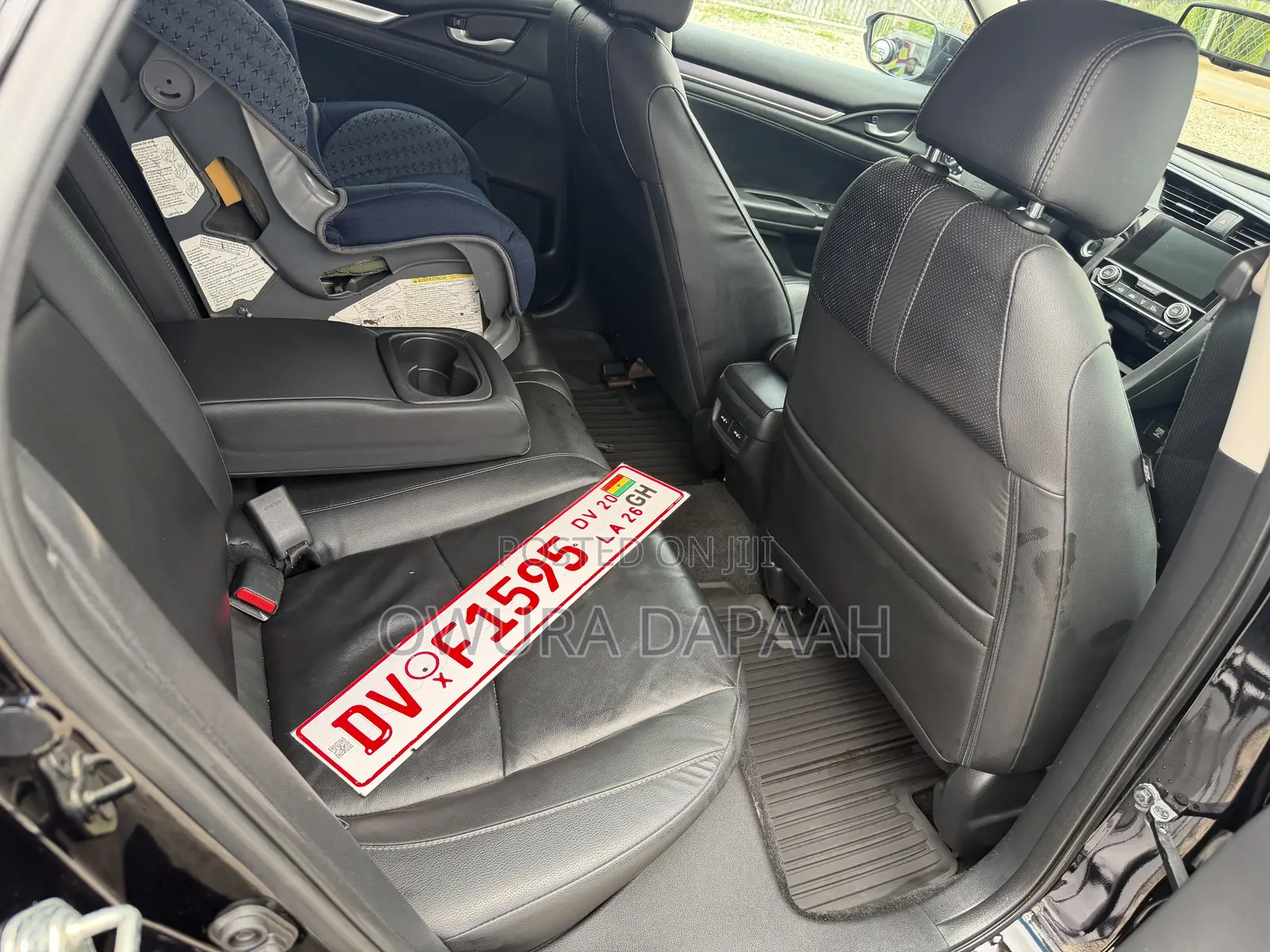 Honda Civic Touring 4dr Sedan (1.5L 4cyl) 2017 Black