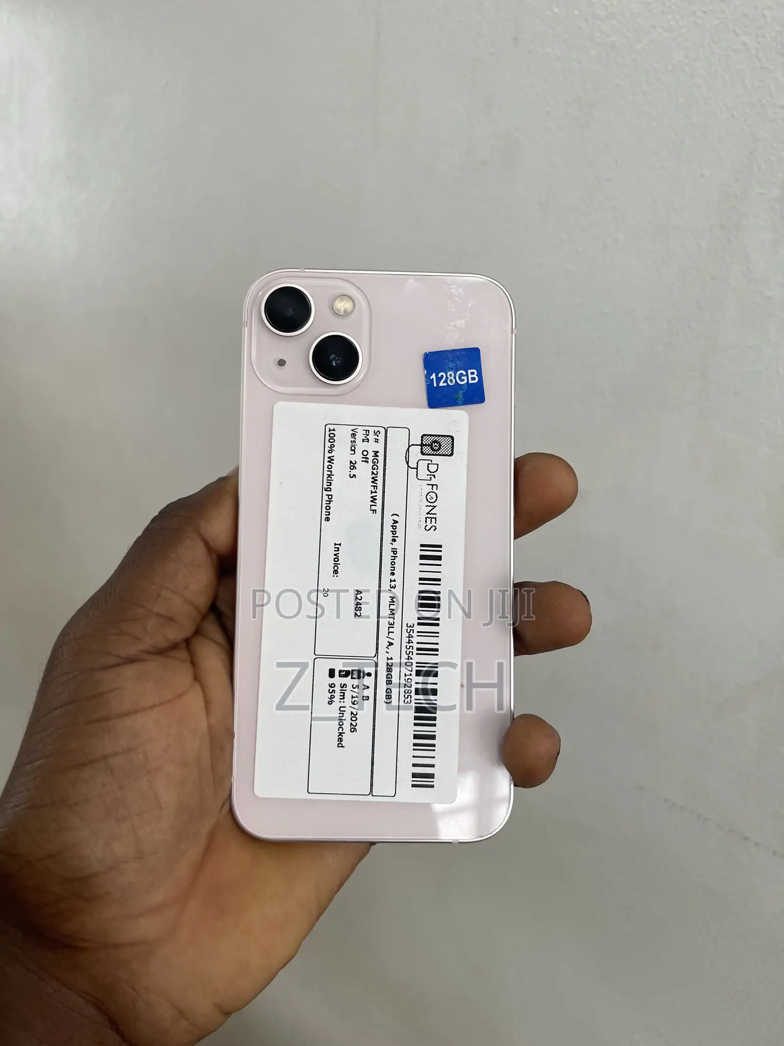 New Apple iPhone 13 128 GB Pink