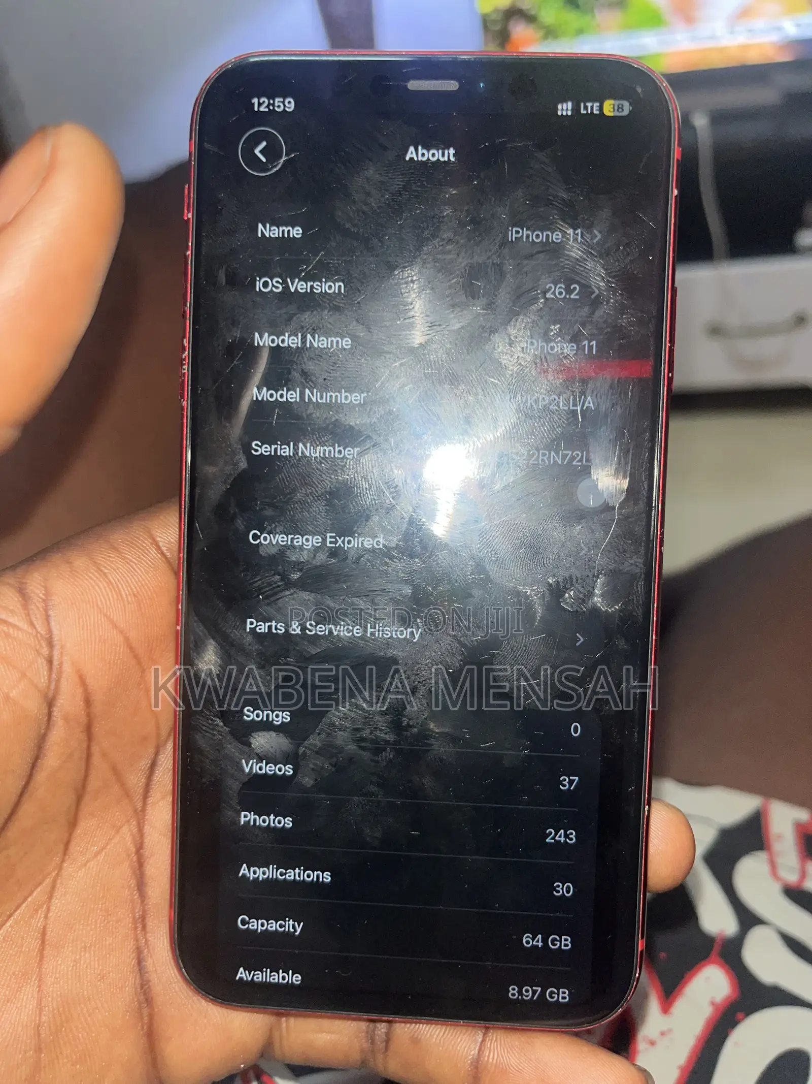 Apple iPhone 11 64 GB Red