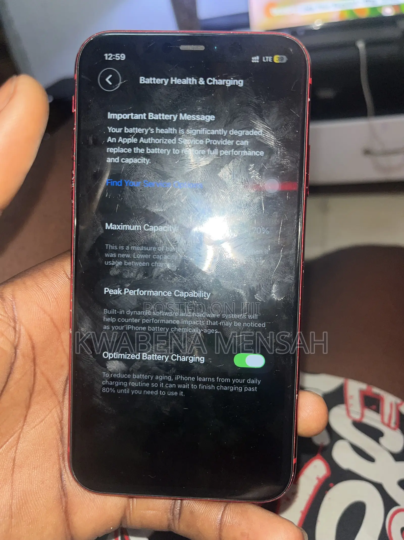 Apple iPhone 11 64 GB Red