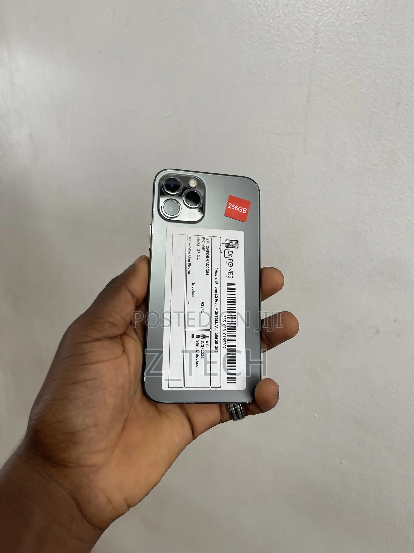 New Apple iPhone 12 Pro 256 GB Black