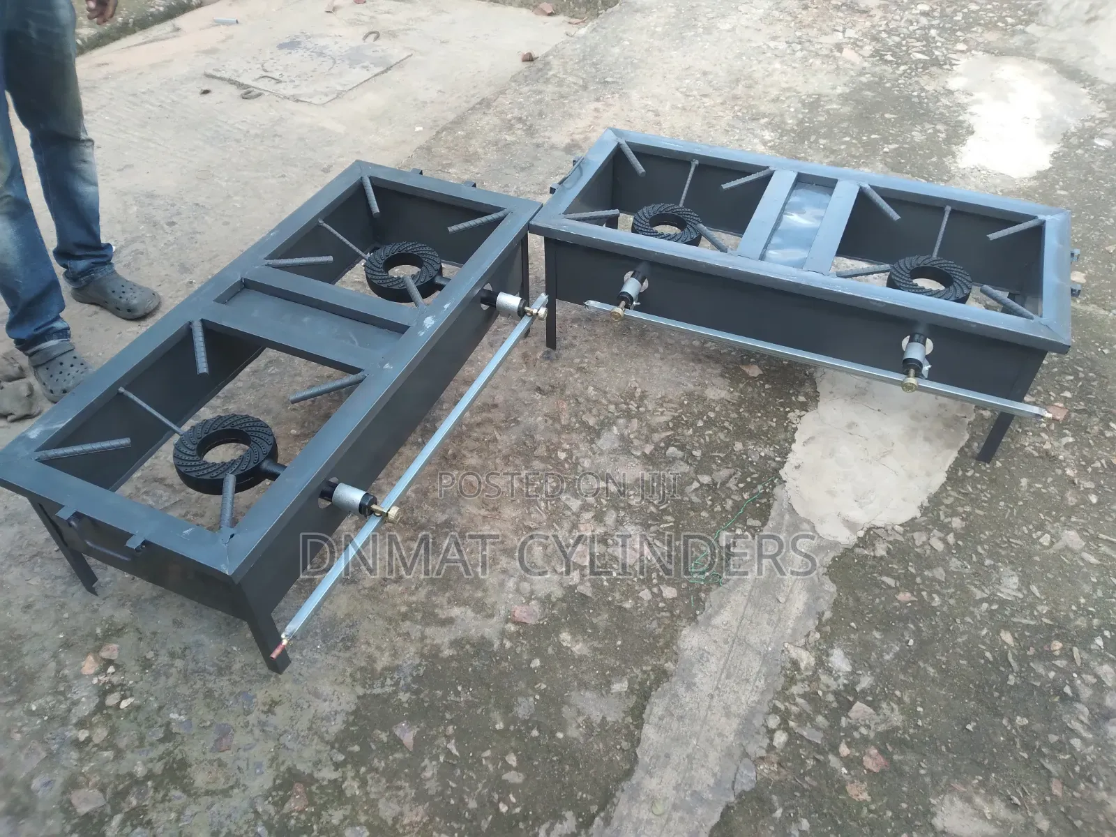 Commercial Local Gas Stove 2 Burners