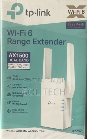 Tp Link WiFi 6 AC1500 Range Extender