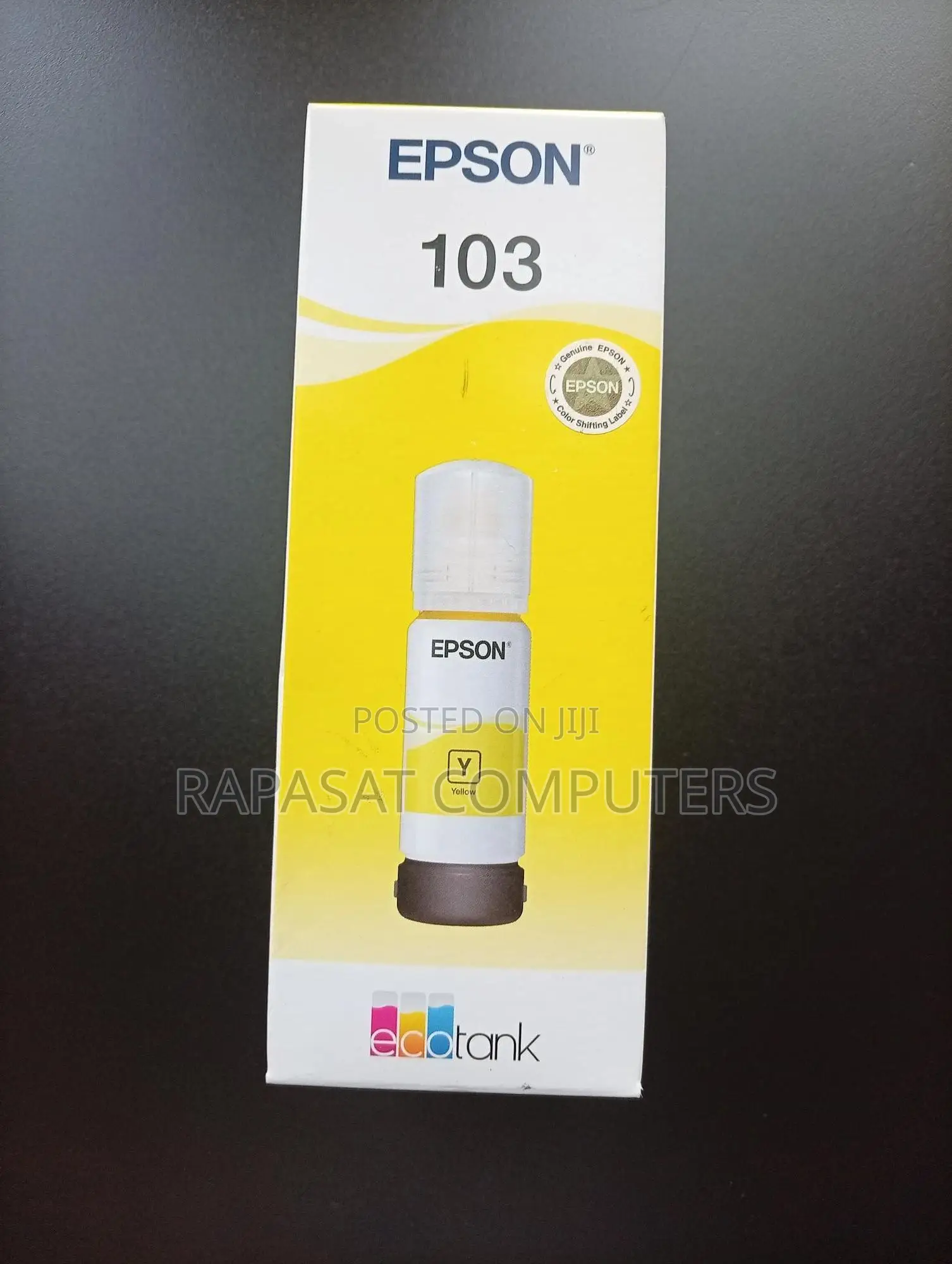 Epson 103 Yellow Ink Bottle