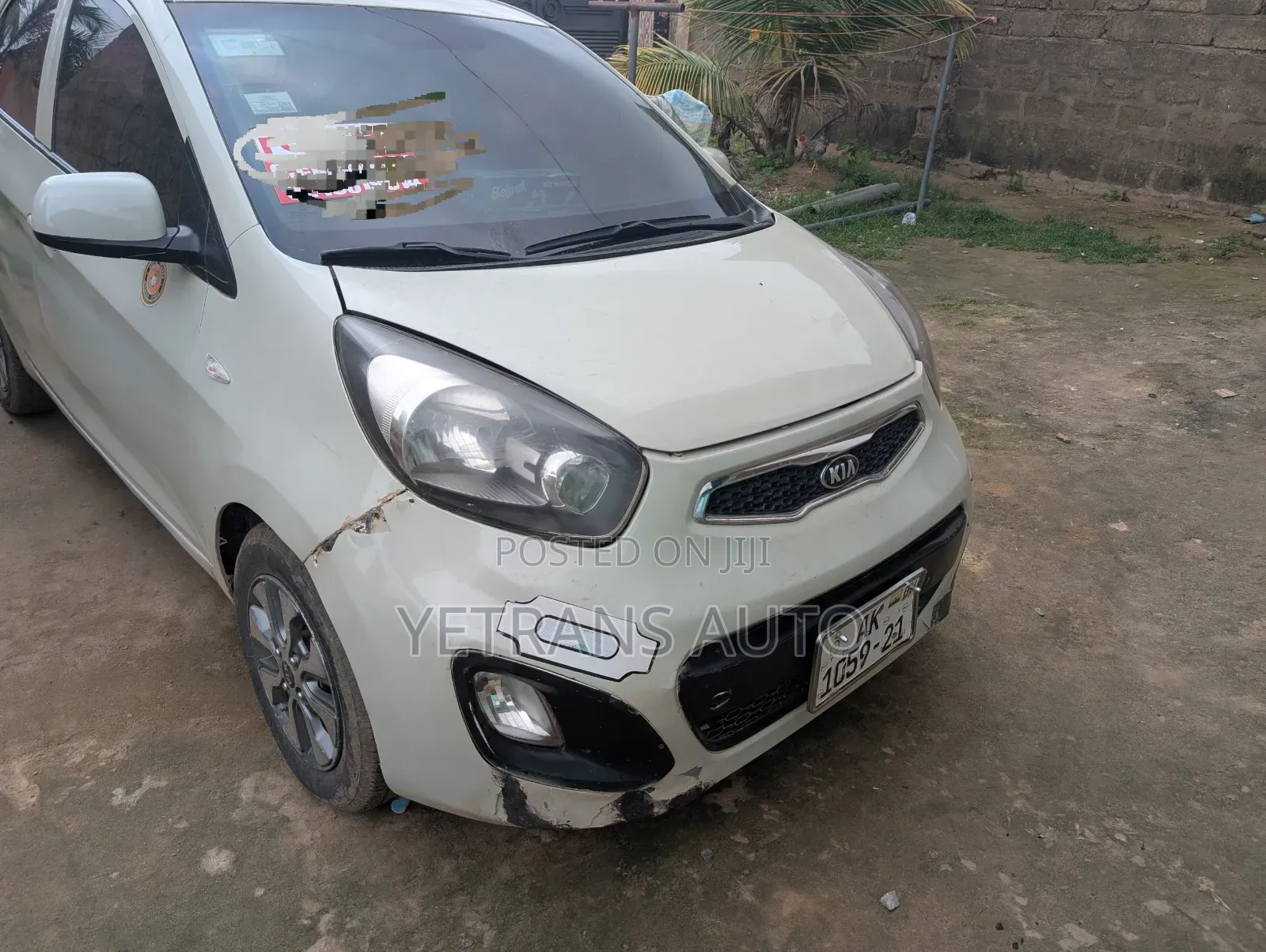 Kia Morning 2014 White