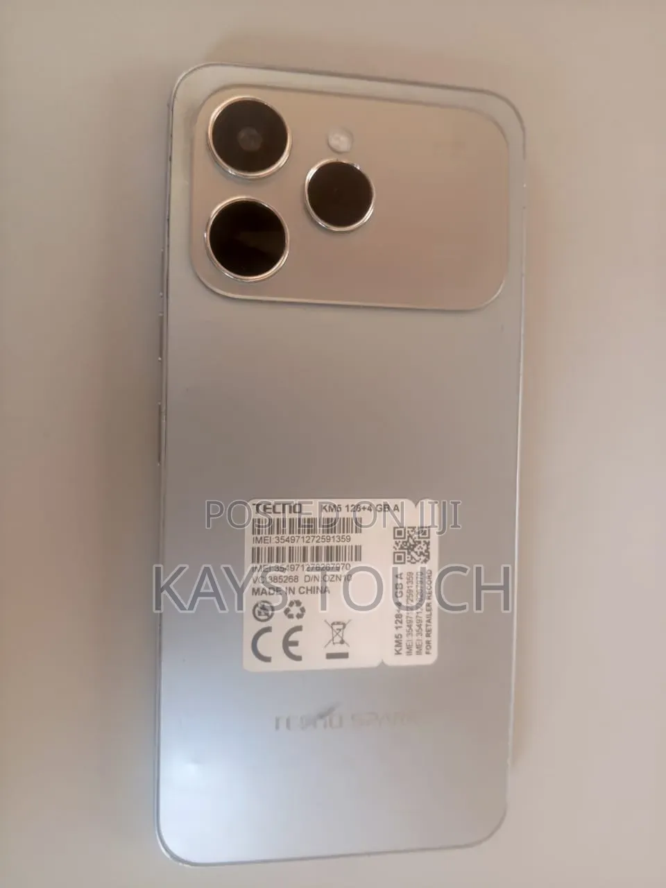 Tecno Spark 40 128 GB Silver