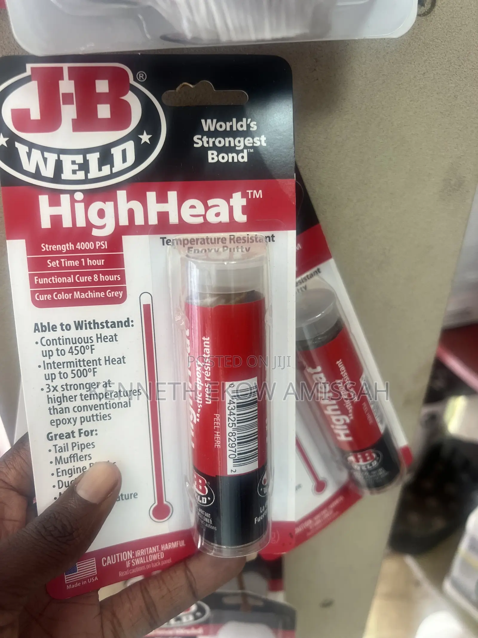 JB Weld High Heat