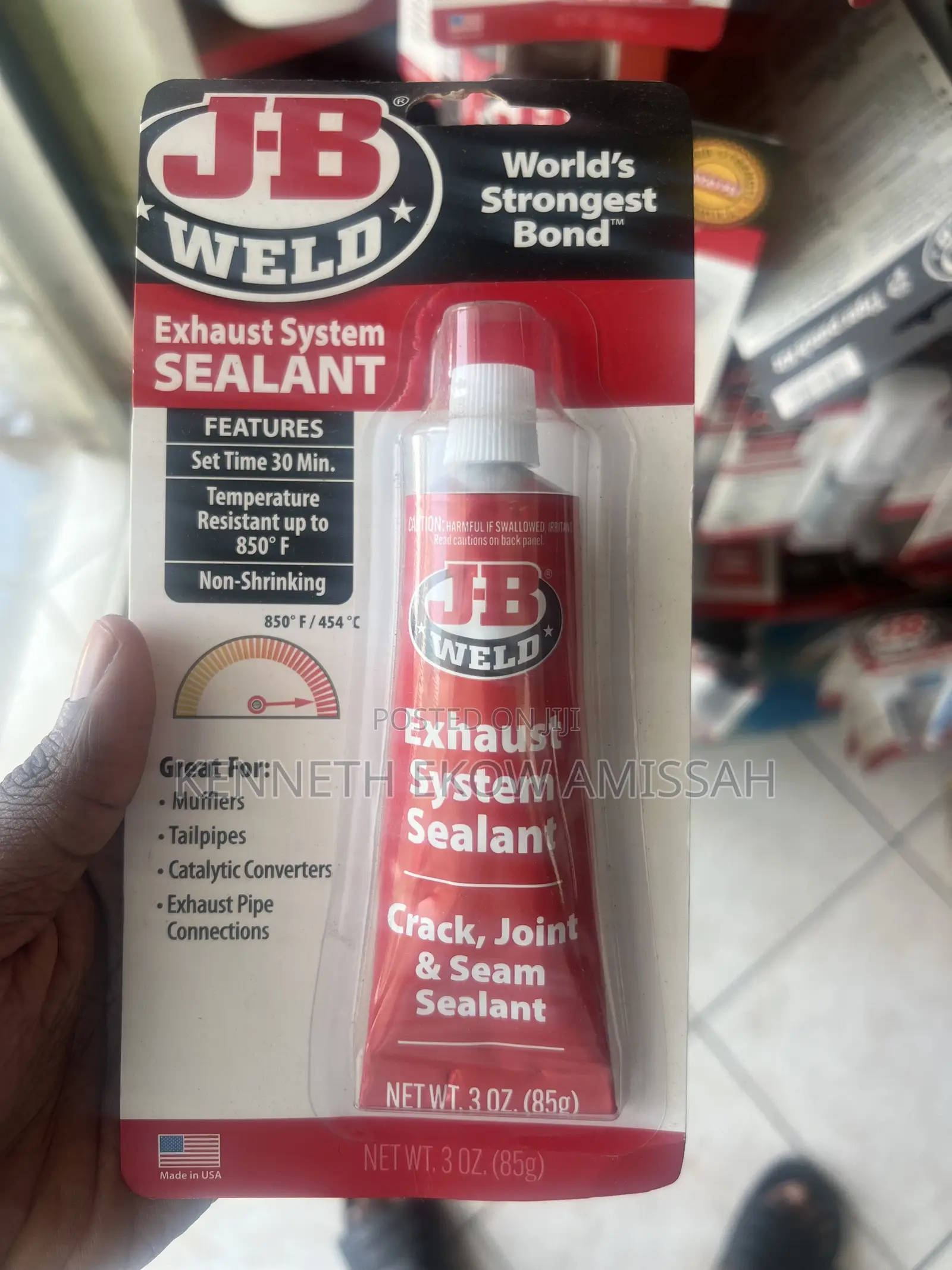 JB Weld Exhaust System Sealant