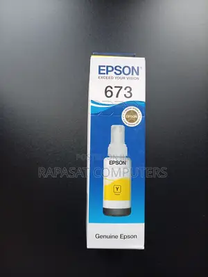 Epson 673 Yellow Ink Bottle