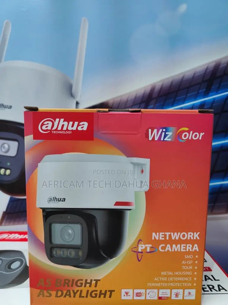 Dahua 8MP WizColor Outdoor Auto Track Wi-Fi Pan Tilt Network Camera