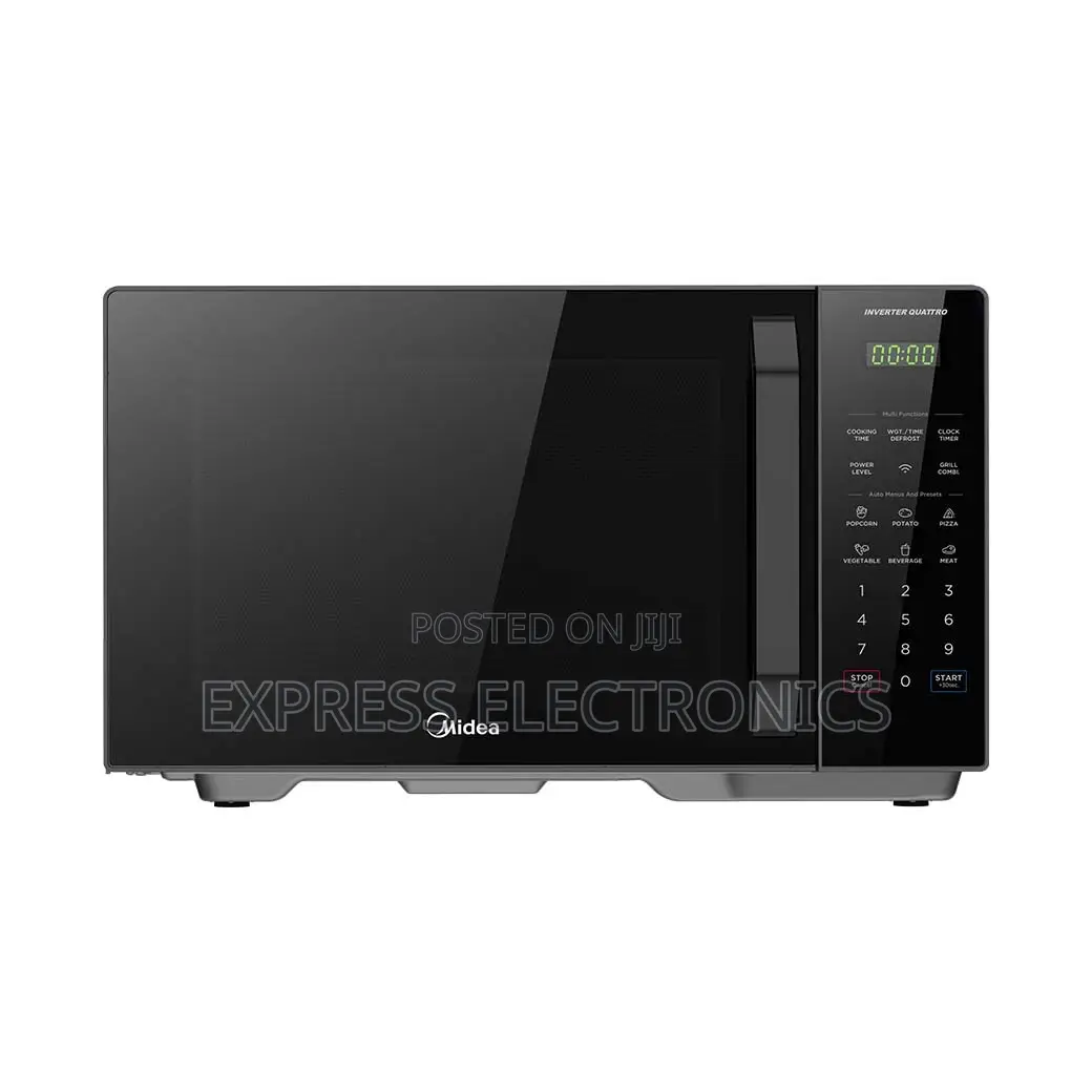 Available Midea EM9P032MO-B. Inverter Quattro Microwave 30L 1150w
