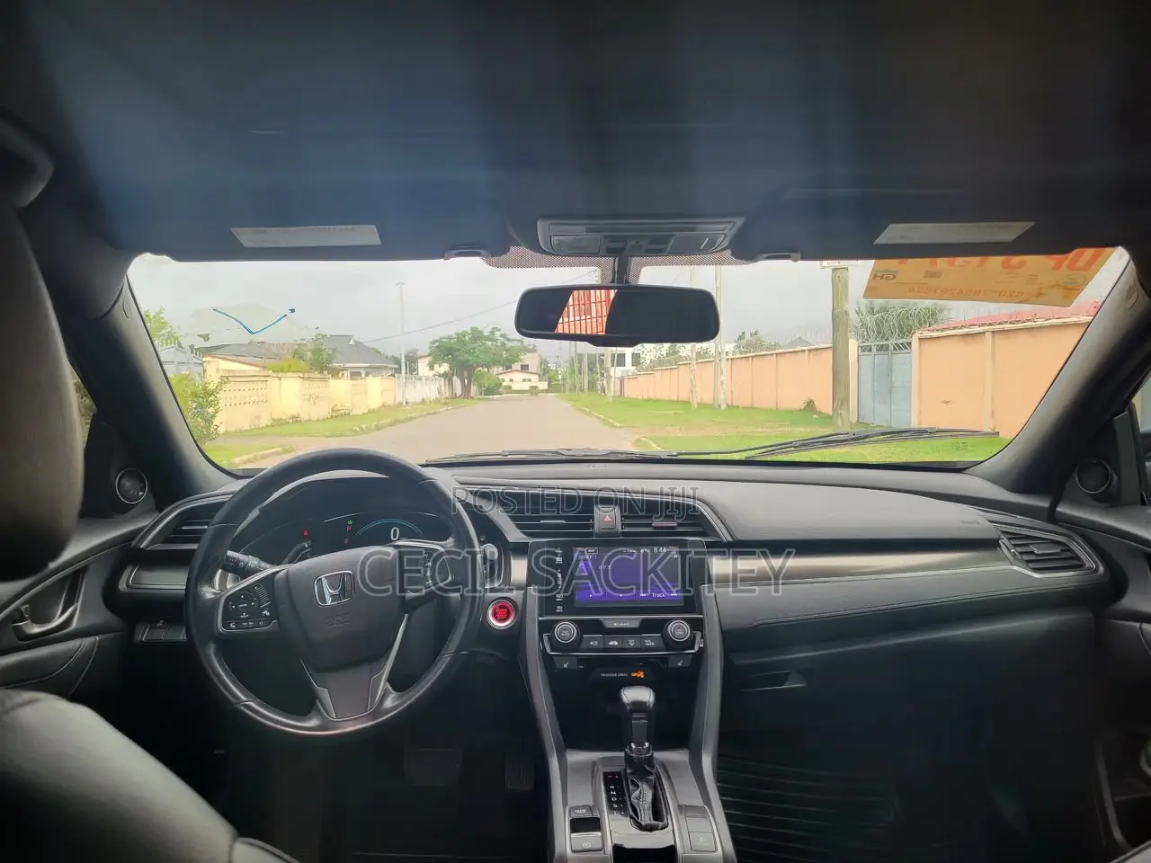 Honda Civic EX Hatchback 2018 Black