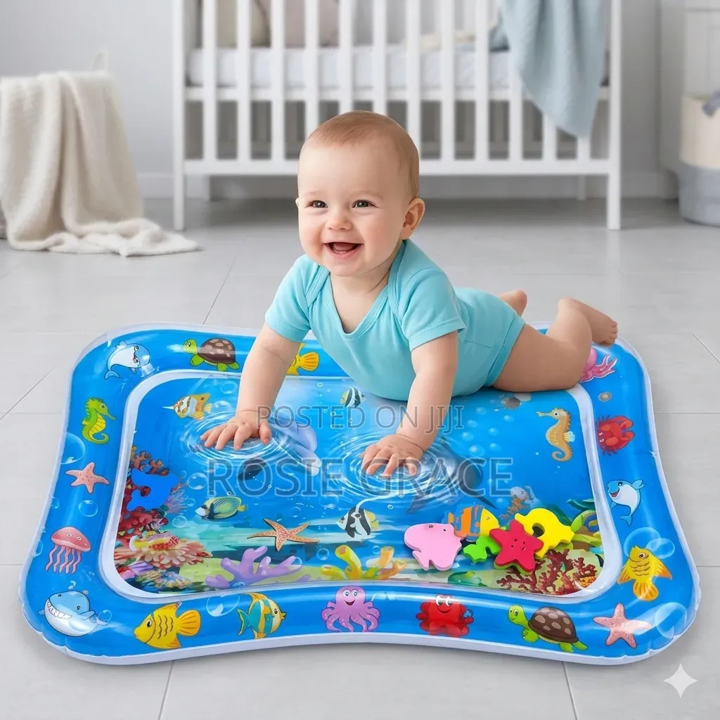 Water Mat for Tummy Time Play Sessions
