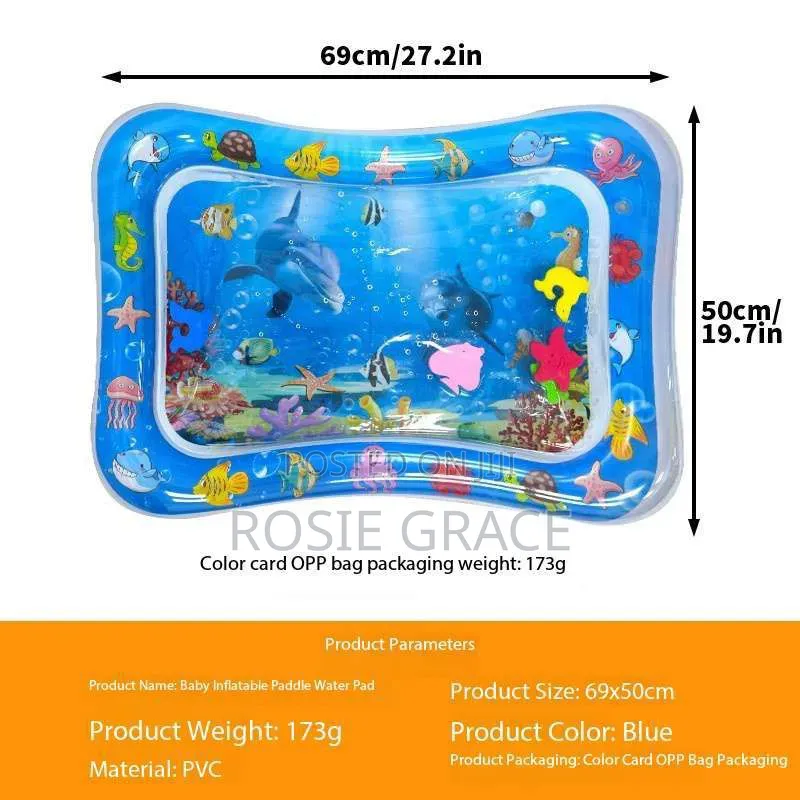 Water Mat for Tummy Time Play Sessions
