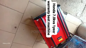 Heavy-Duty Honda 7.0kVA Petrol Generator Available
Honda 7.0kVA