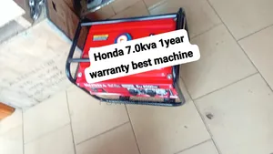 Original Honda 7.0kVA Pull Start Tough, Durable Efficient