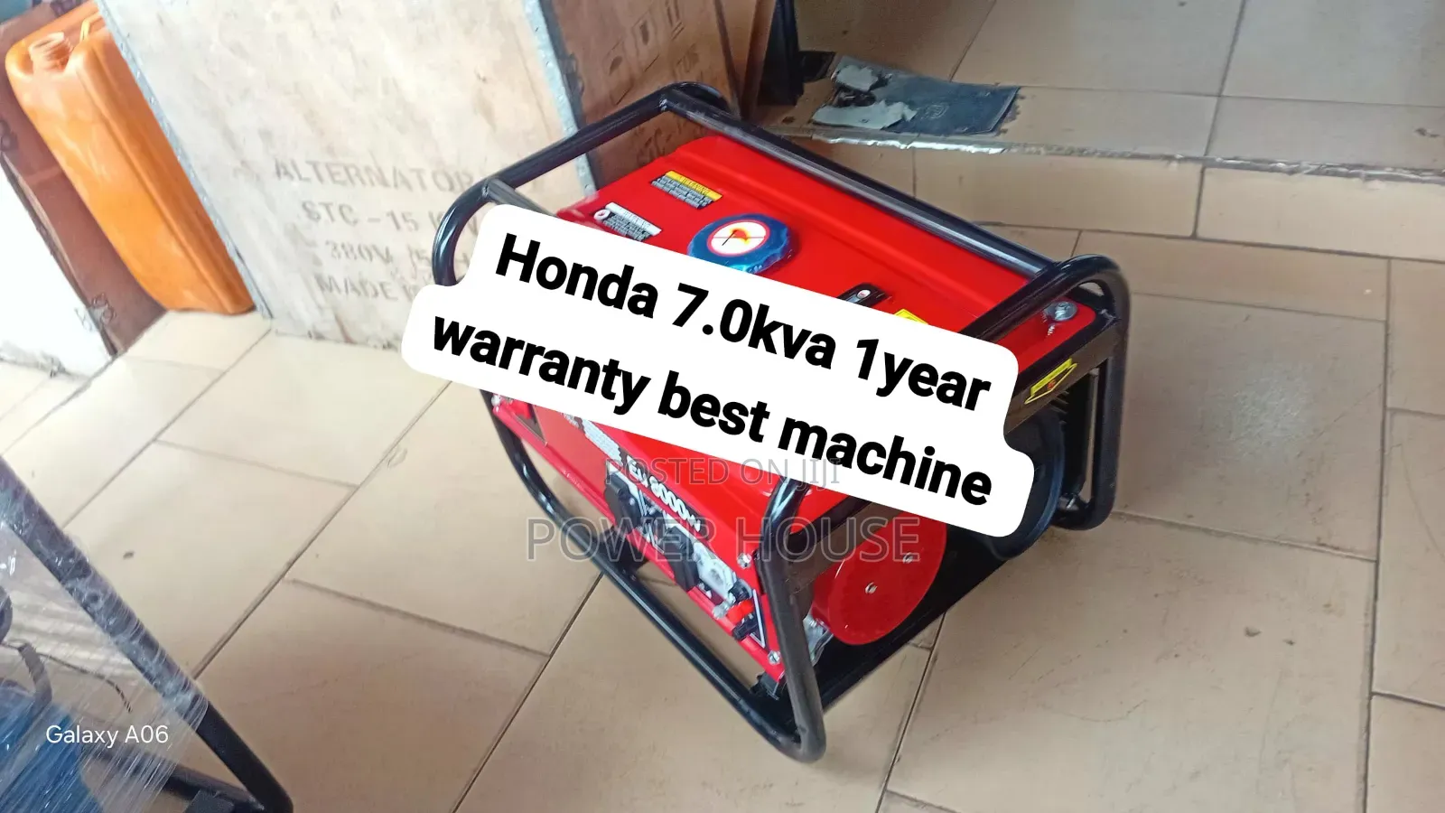 Massive Power Honda 7.0kVA Petrol Generator
Honda 7.0kVA Generator